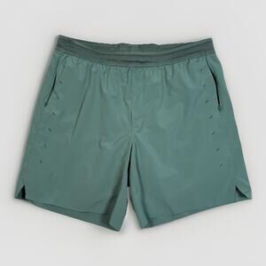 Ten Thousand Shorts Mens Size XXL Green Session Short 6” Lined Running